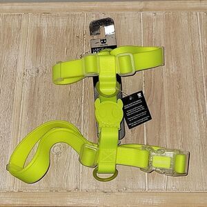 ZEE.DOG NeoPro Lime Dog H-Harness | Weatherproof | Water Resistant Zee Dog